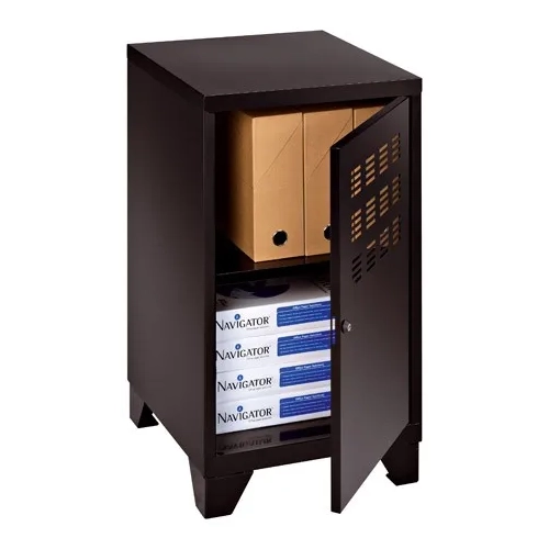 Taquilla metalica pequeña 74x40x40 cm negro