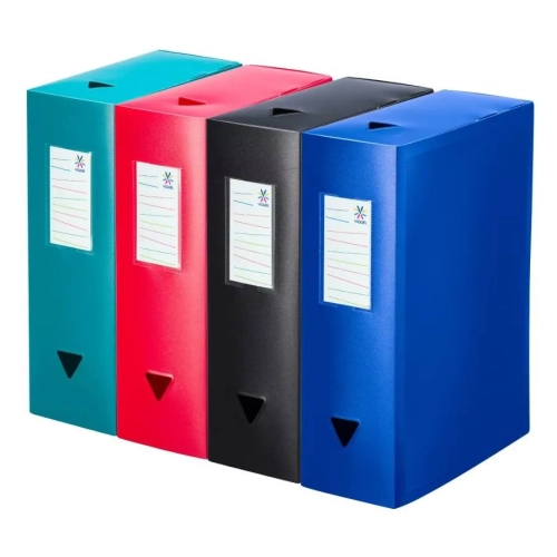 Carpeta proyectos Viquel lomo 10 cm colores surtidos opacos