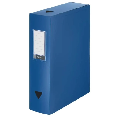 Carpeta proyectos polipropileno 10cm azul