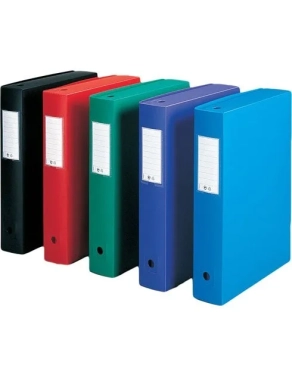 Carpeta proyectos PP 10cm  rojo