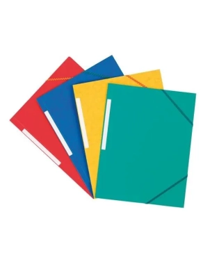 Carpeta carton gomas 3 solapas carton 350 gr surtido JMB