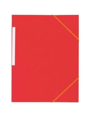 Carpeta carton gomas 3 solapas rojo 350 grs jmb