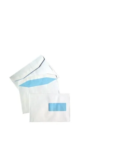250 sobres blanco 250x353 100g sin ventana tira silicona
