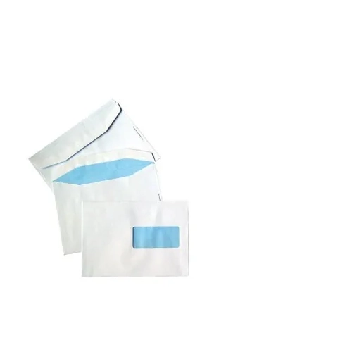 250 sobres blanco 260x360 100g sin ventana tira silicona