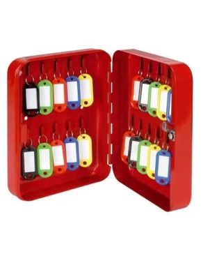 Armario para 20 llaves rojo