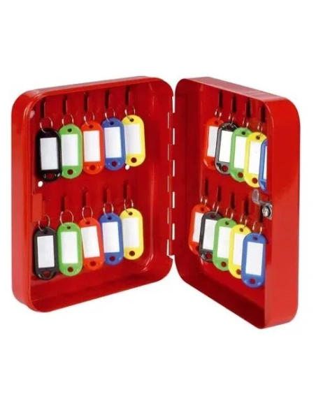 Armario para 20 llaves rojo