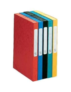 Carpeta proyectos  brillante 25mm 450g. Exacompta rojo