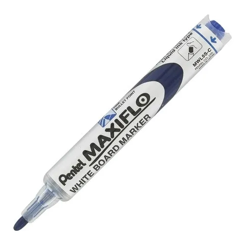 Rotulador pizarra pentel maxiflo azul