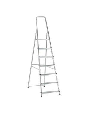 Escalera aluminio  7 peldanos  ECO