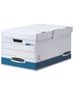 Contenedor de archivo definitivo Banker Box Fellowes azul