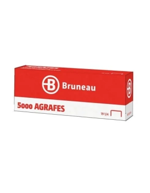 Caja 5000 grapas bruneau 19 1/4