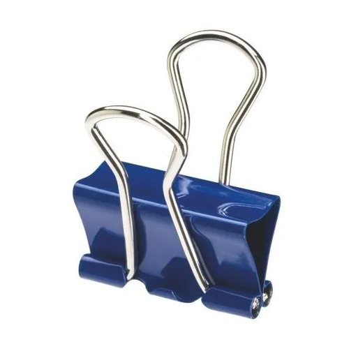 Caja 10 pinzas abatible colores 24mm