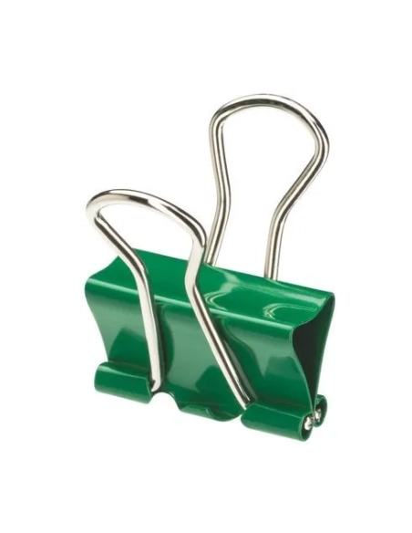 Caja 10 pinzas abatible colores 32mm