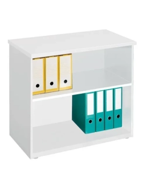 Estanteria baja 73x80  armario sin puertas blanca Excellens