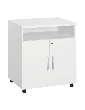 Mueble auxiliar oficina bajo excellens blanco
