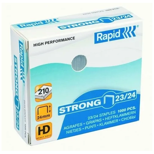 Caja 1000 grapas 23/24 galvanizadas Rapid