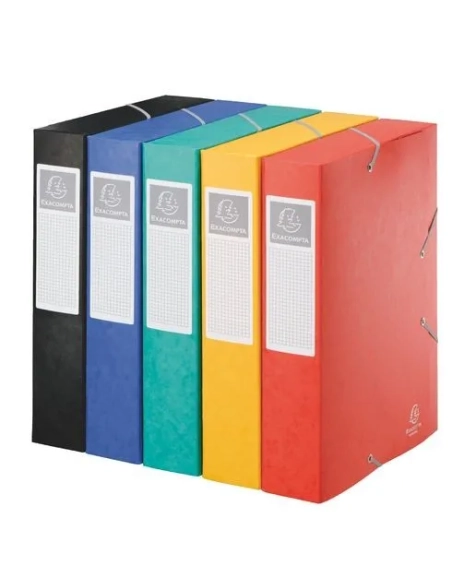 Carpeta proyectos cartulina brillante lomo 6 cm naranja