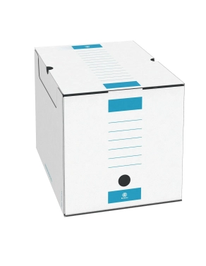 Definitivo folio prolongado 20cm de ancho azul