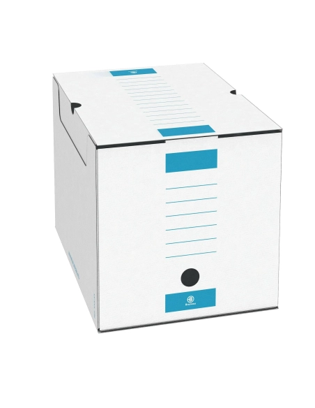 Definitivo folio prolongado 20cm de ancho azul