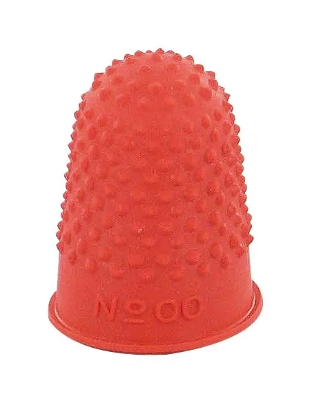 Bolsa 12 dediles 15mm 00 rojo