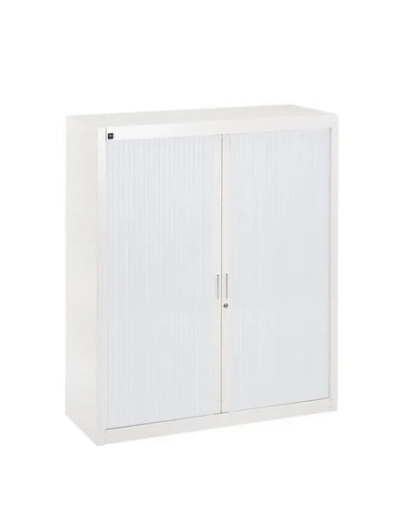 Armario metalico persiana blanco 135x120