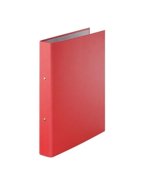 Carpeta 2 Anillas carton Forrado roja