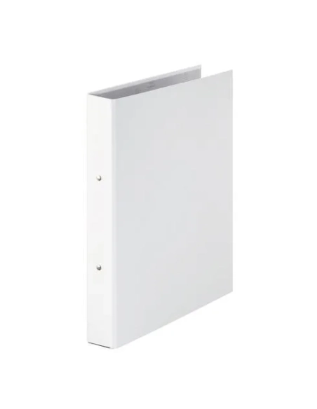 Carpeta 2 Anillas carton Forrado blanca
