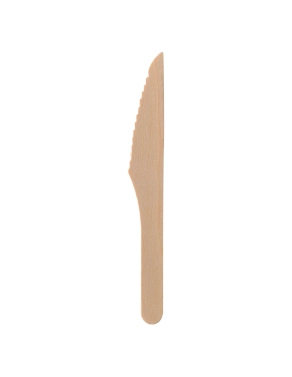 Cuchillo biodegradable  madera
