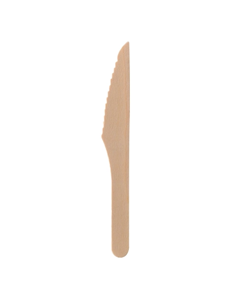 Cuchillo biodegradable  madera