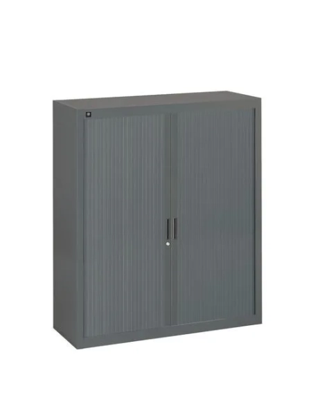 Armario metalico persiana antracita 135x120