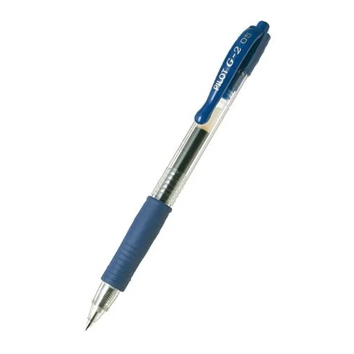 Boligrafo Pilot G2 gel punta 0,5mm azul