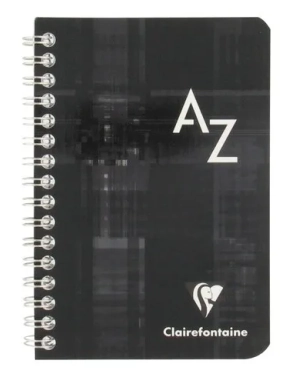 Listín telefónico espiral 9.5x14 100 paginas