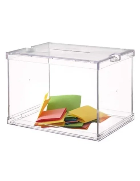 Urna electoral plegable modelo oficial