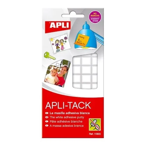 Masilla adhesiva blanca apli-tack