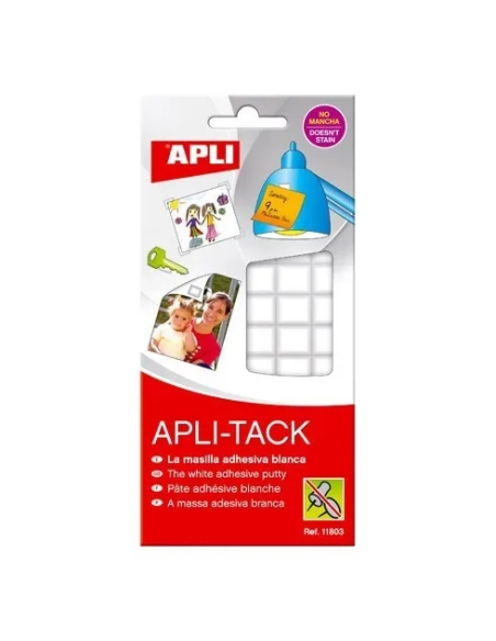Masilla adhesiva blanca apli-tack