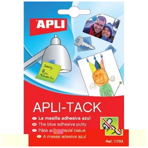 Masilla adhesiva azul apli-tack