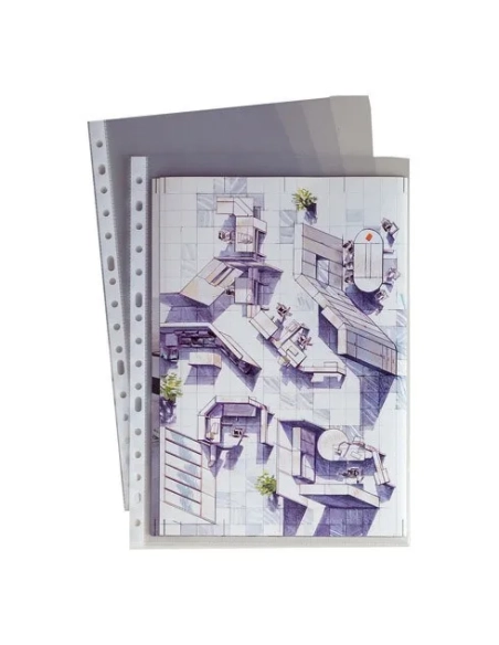 100 fundas multitaladro Grafoplas p.p. f