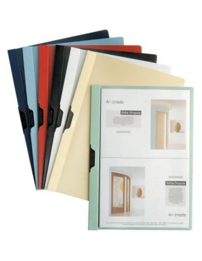 Dossier con pinza en el lomo 30 hojas verde