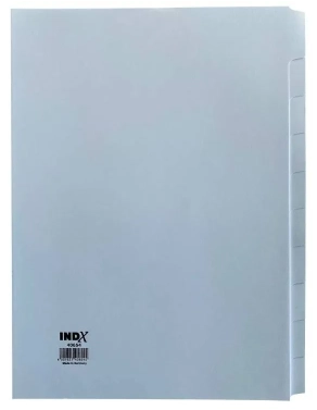 Separadores cartulina blanca A4 10 posiciones