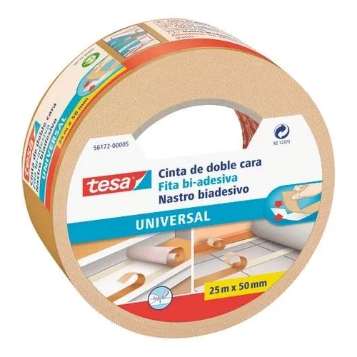 Cinta doble cara 25mx50mm Tesa