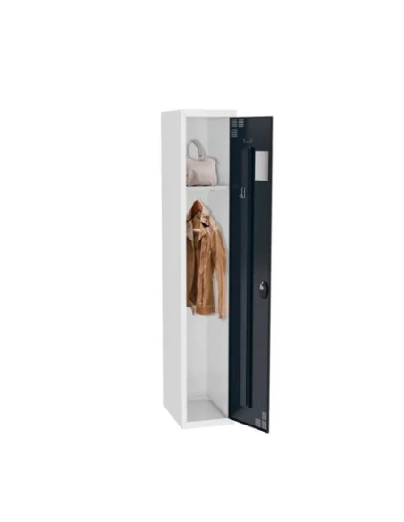 Taquilla metálica industria limpia inicial gris antracita