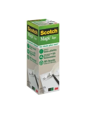 Pack 9 cintas scotch magic ecologica