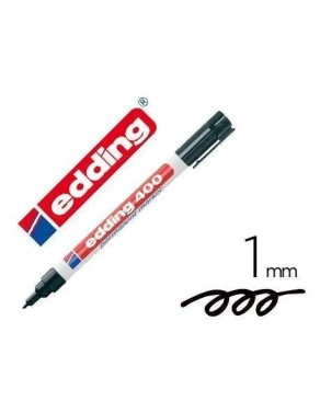 Marcador Edding 400 negro