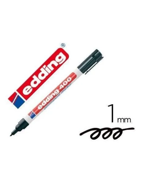 Marcador Edding 400 negro