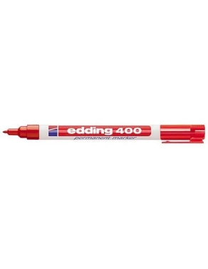 Marcador Edding 400 rojo