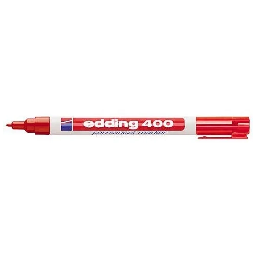 Marcador Edding 400 rojo