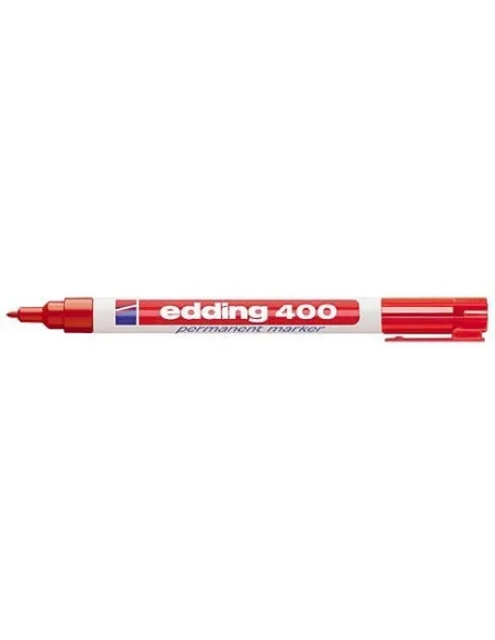 Marcador Edding 400 rojo