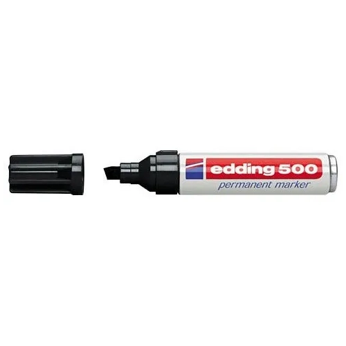 Marcador Edding 500 negro
