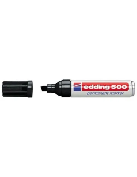 Marcador Edding 500 negro