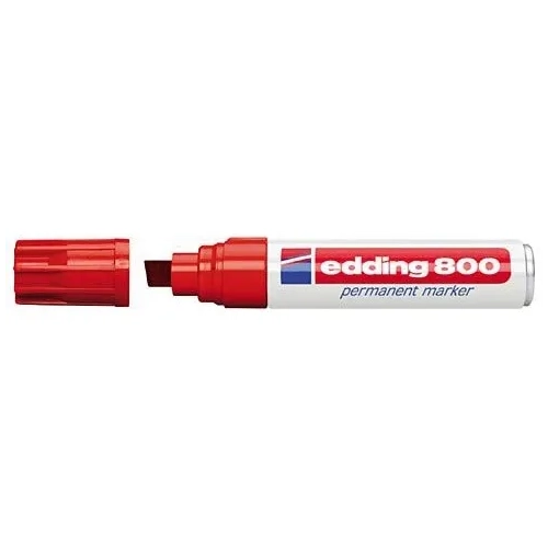 Marcador Edding 800 rojo